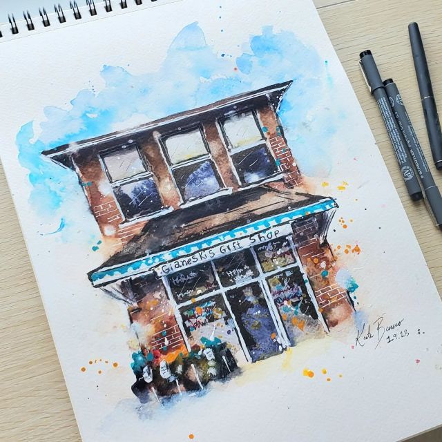 Urban Sketching - Kate Bauer Art